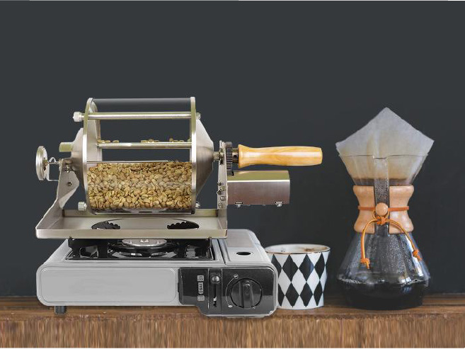 自宅でこだわりのコーヒーを ガスコンロで使える家庭用焙煎器